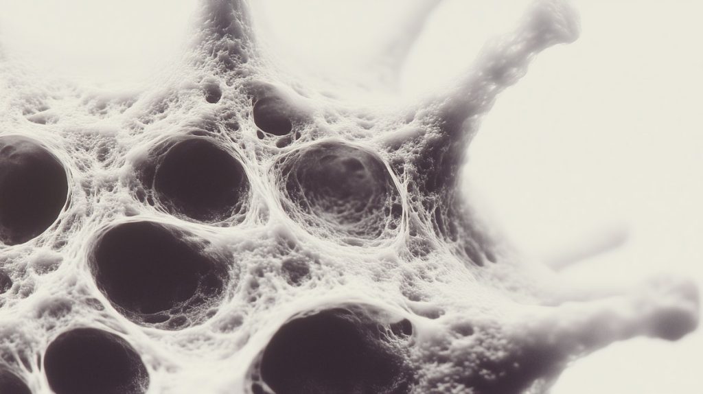 Microscopic Porous Surface
